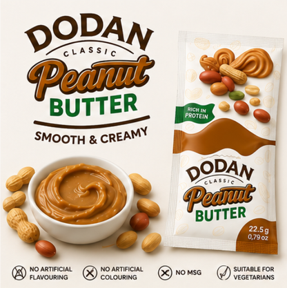 Dodan Smooth Peanut Butter Sachets