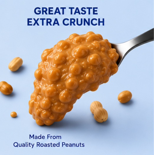 Nutzy Crunchy Peanut Butter Sachets